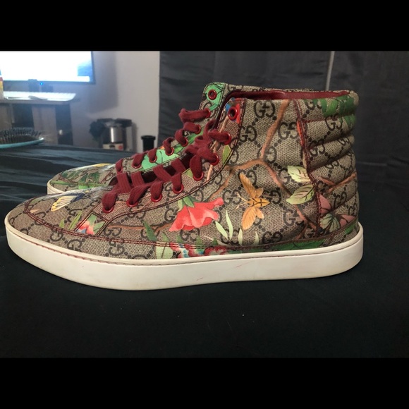 Gucci Supreme Tian High Tops - Picture 9 of 11